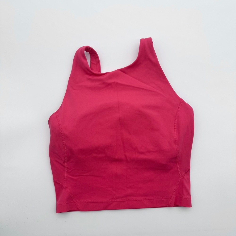 Lululemon Align High Neck Tank Top Pink Size 2